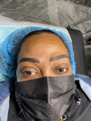 Microblading and Shading.