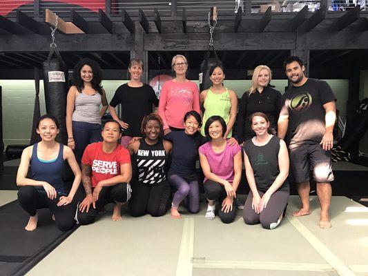 Another great women's self-defense training!