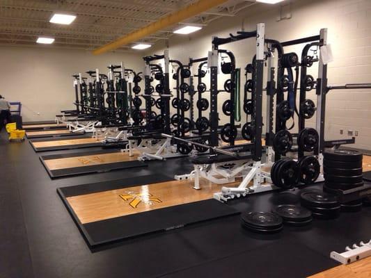 The weight room !!!