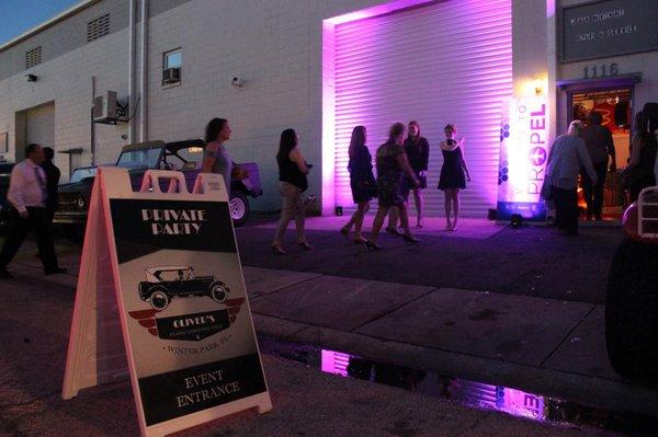 Corporate event from Oliver's Classic Cars in Winter Park FL