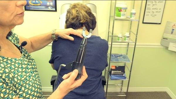 Pro Adjuster Chiropractic Treatment at American Spinal center.