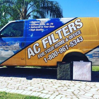 A/c filters delivered to your door Custom Made Reduces Dust and Allergies.