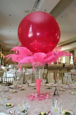 Beautiful centerpieces - always unique.