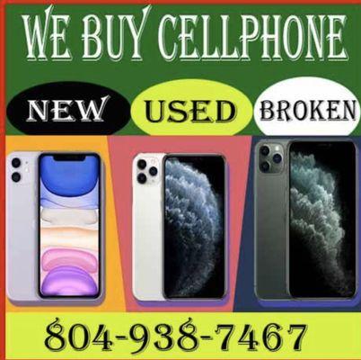 TOP DOLLAR PAID FOR NEW USED AND CRACKED IPHONES AND ANDROIDS