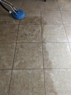 Mid Tile/Grout cleaning comparison