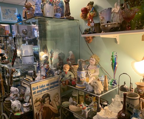 More antiques and collectibles.