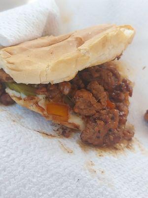 Sloppy Street Joe/w Pepper Jack cheese