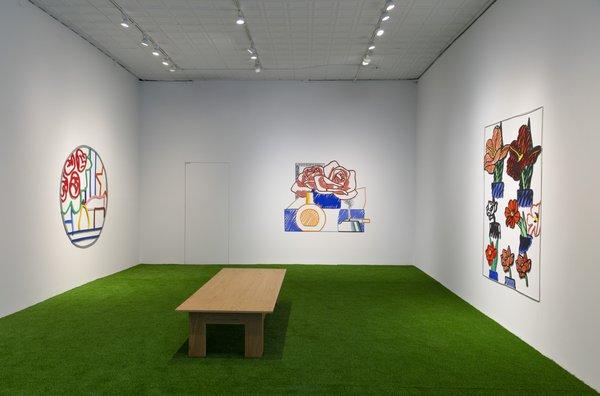 "Tom Wesselmann: Flowers," installation view. Artwork © The Estate of Tom Wesselmann/Licensed by ARS/VAGA, New York