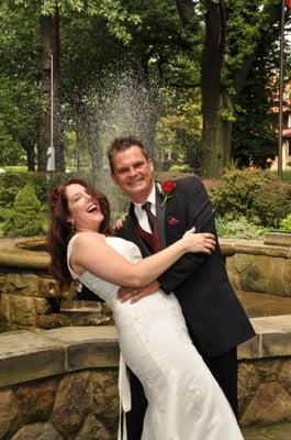 Beautiful Wedding at the Botanical Gardens in Cleveland, Ohio.