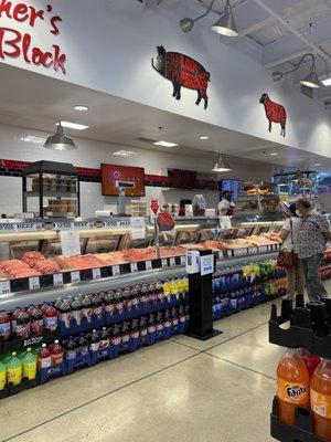 Meat section