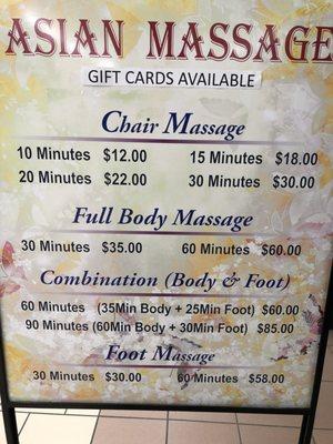 Asian Massage