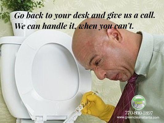 Let us handle the dirty work of cleaning your office.