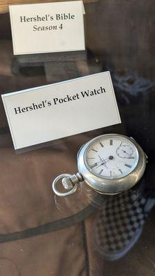 And herschel's pocket watch