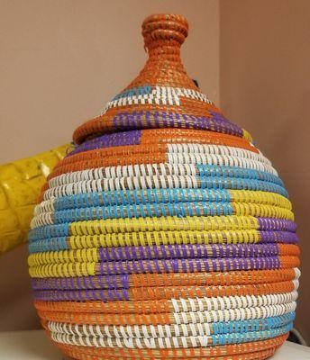 Handcrafted baskets