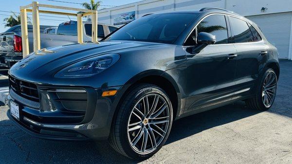 2024 Porsche Macan in Volcano Grey Metallic