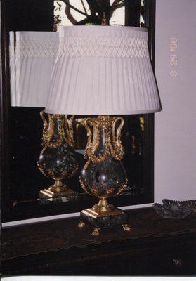 Lamp repair and refinishing