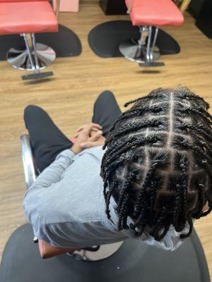 Men's Box Braids