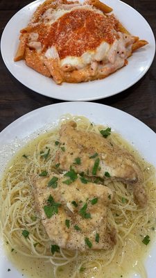 Baked Ziti Chicken Francese