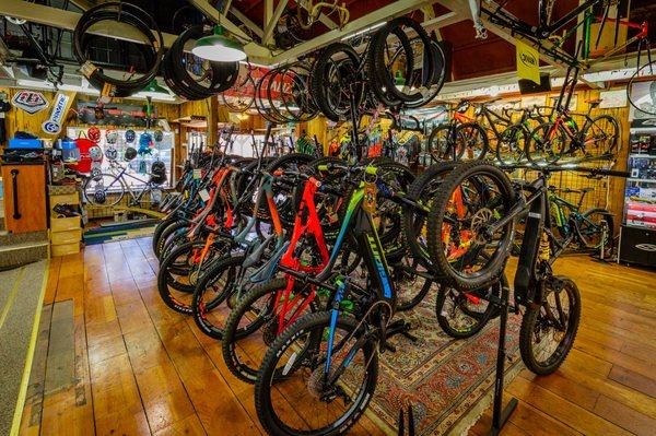 Great display of bikes!