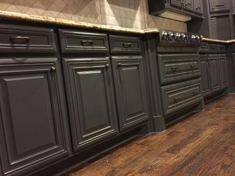 base cabinets gray on gray