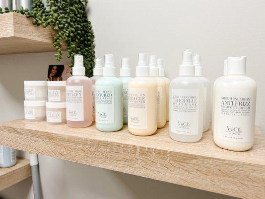 VoCé Haircare products