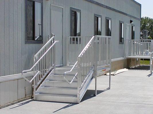 Fortress OSHA Compliant Steps from EZ-ACCESS