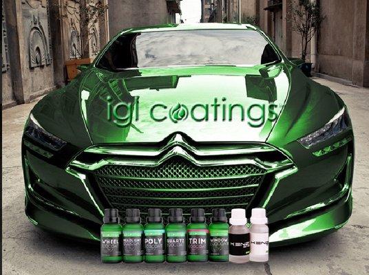 We install IGL Ceramic coatings.