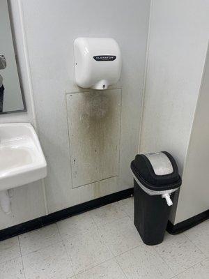 Bathroom hand dryer