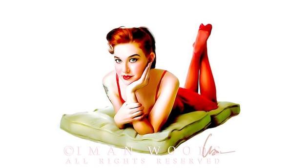 Classic Pin-up Art is the Perfect Makeover