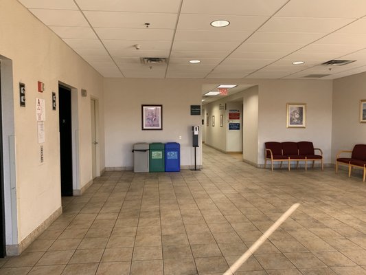 Third floor lobby