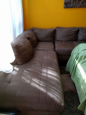 Our sectional couch cleaned