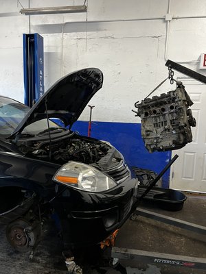 2011 Nissan Versa Engine Replacement