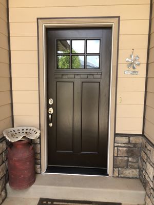 New front door