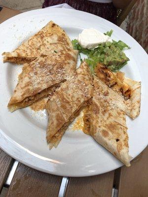 Bomb.com chicken quesadillas