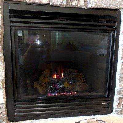 Gas Fireplace - Post-appointment - November 2018