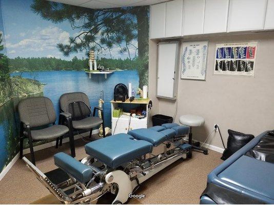 Adjustment Room at Jettie Chiropractic Center