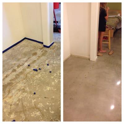 Another before and after of the great work by TNT Carpet Care