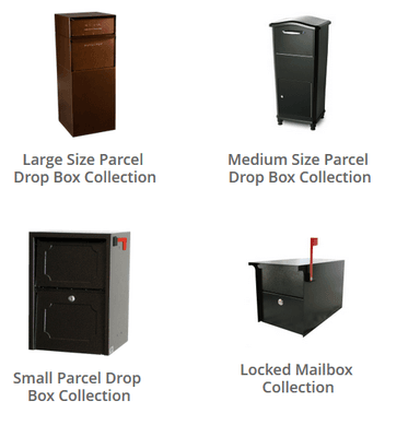 Parcel Drop Box and Mailbox Collections