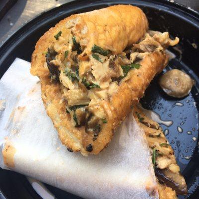 Chicken cheesesteak