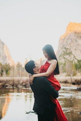 Engagement Shoot in Yosemite