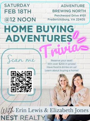 Home buying adventure trivia