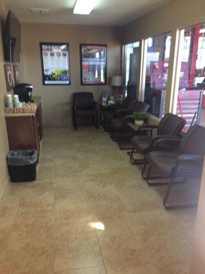 Customer seating area - MPG Automotive Services