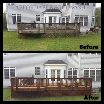 Deck restoration