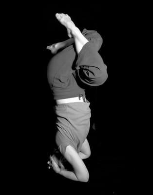 Adele in headstand.  photo credit:  Sally Turner 2012