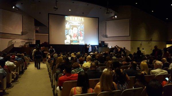 movie premier at our auditorium