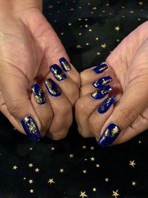 New Years nails