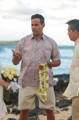 our lei ceremony