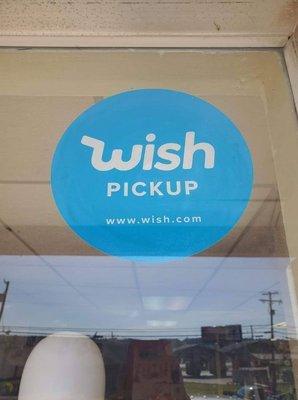 Wish pick up location!