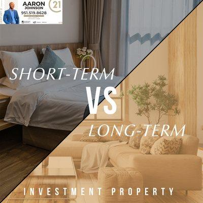 Long-Term vs Short-Term Rentals  If you currently have significant equity  in your home, let's talk about how you could put that equity