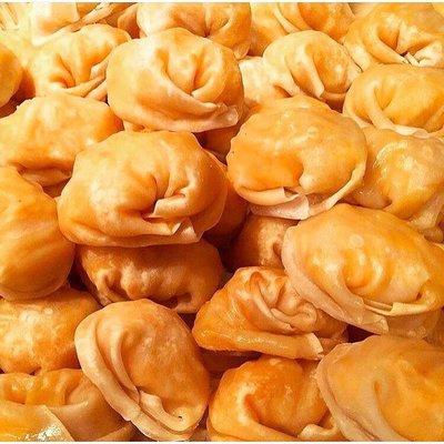 Mac and cheese Wontons - baked wontons!